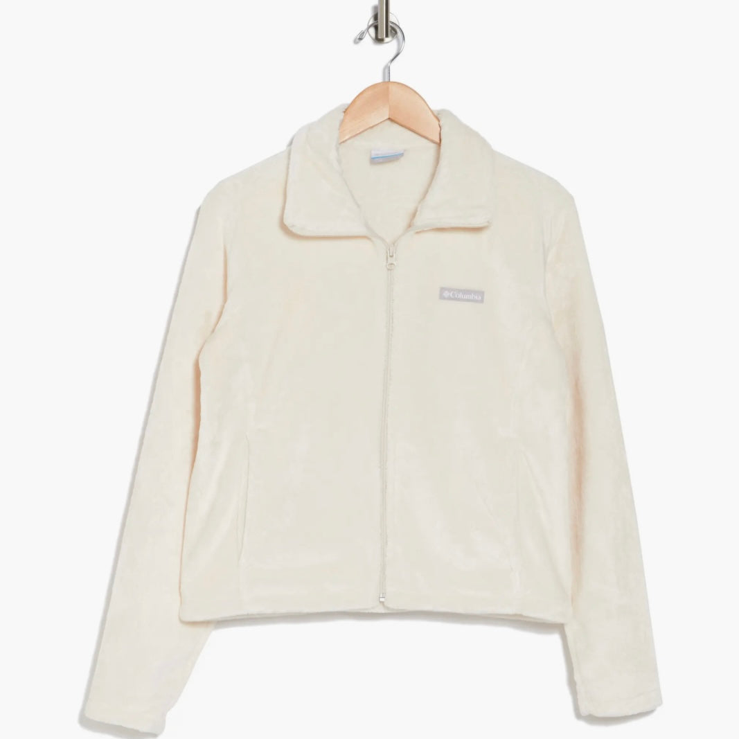 COLUMBIA BEECH FOREST FAUX FUR CROPPED JACKET – BESPOKE